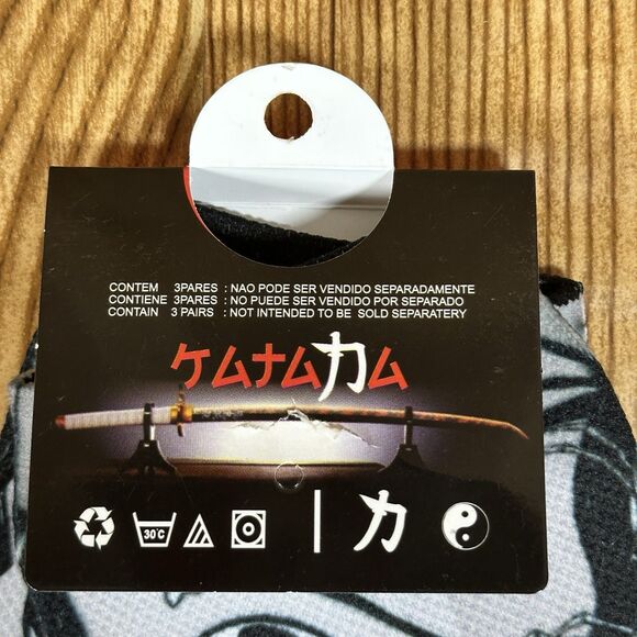 Nightmare Before Christmas Crew Socks Jack Skellington One Size Midcalf Unisex - Picture 3 of 7